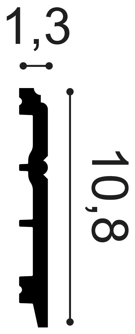 SX105- Skirting Board