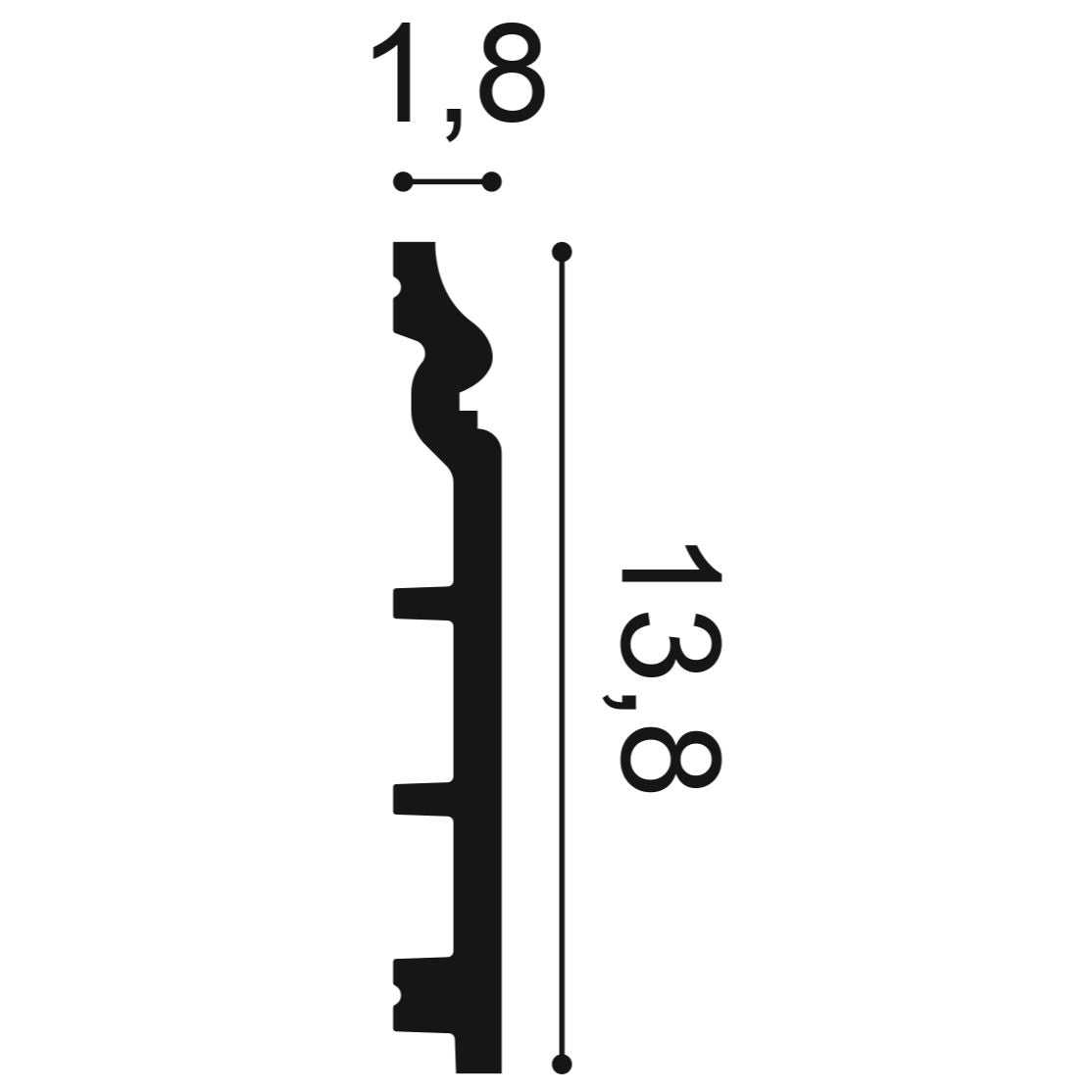 SX118- Skirting Board