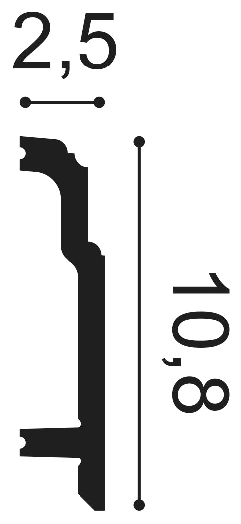SX155- Skirting Board