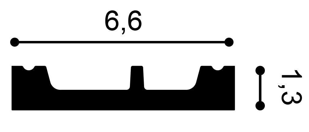 SX157F- Flexible Cornice Moulding