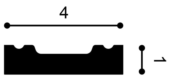SX162F- Flexible Cornice Moulding