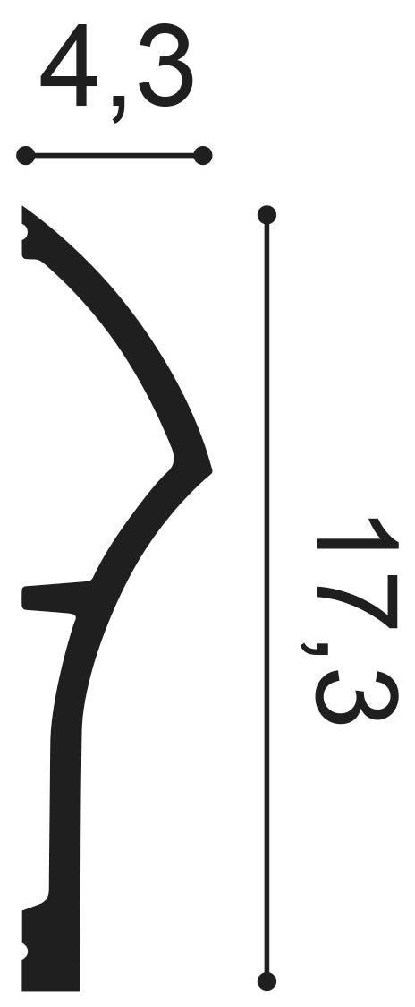 SX167- Skirting Board