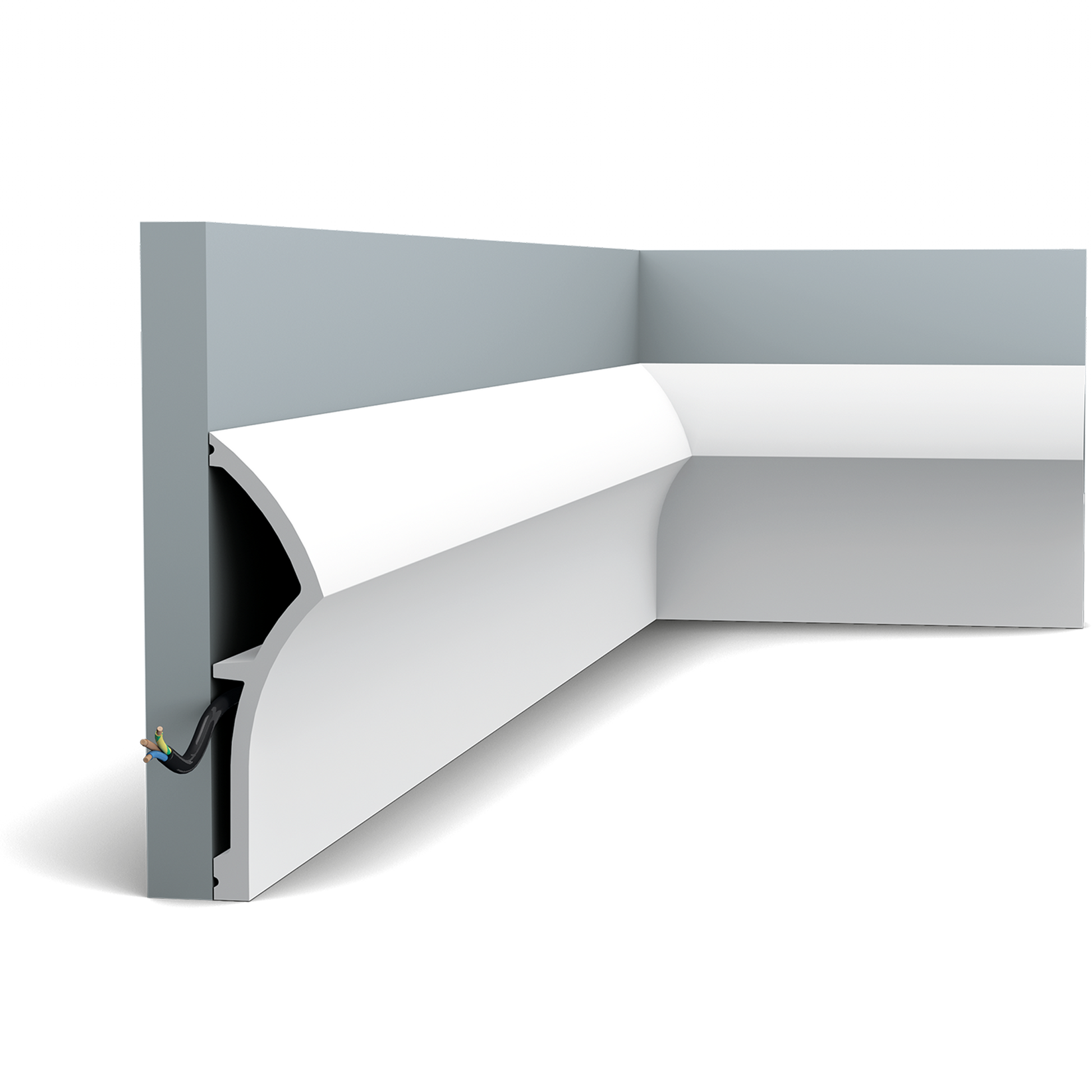 Orac Decor,Orac Decor- SX167-Skirting 200x4.3x17.3   (cm) £14.96 /m,Skirting Board