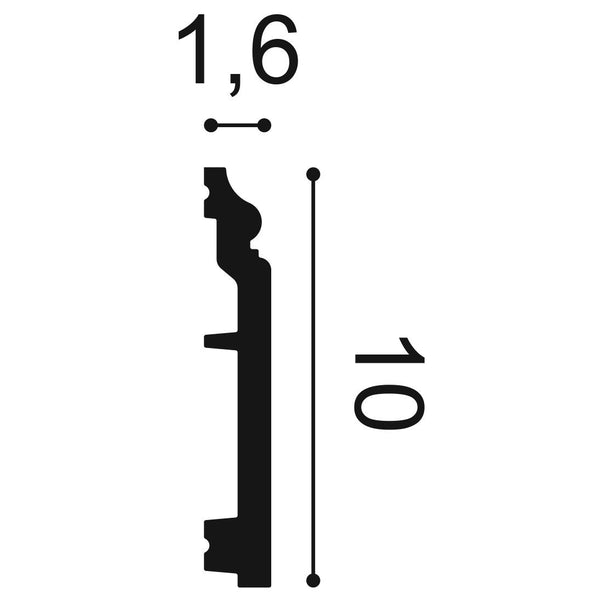 SX173F- Flexible Skirting Board