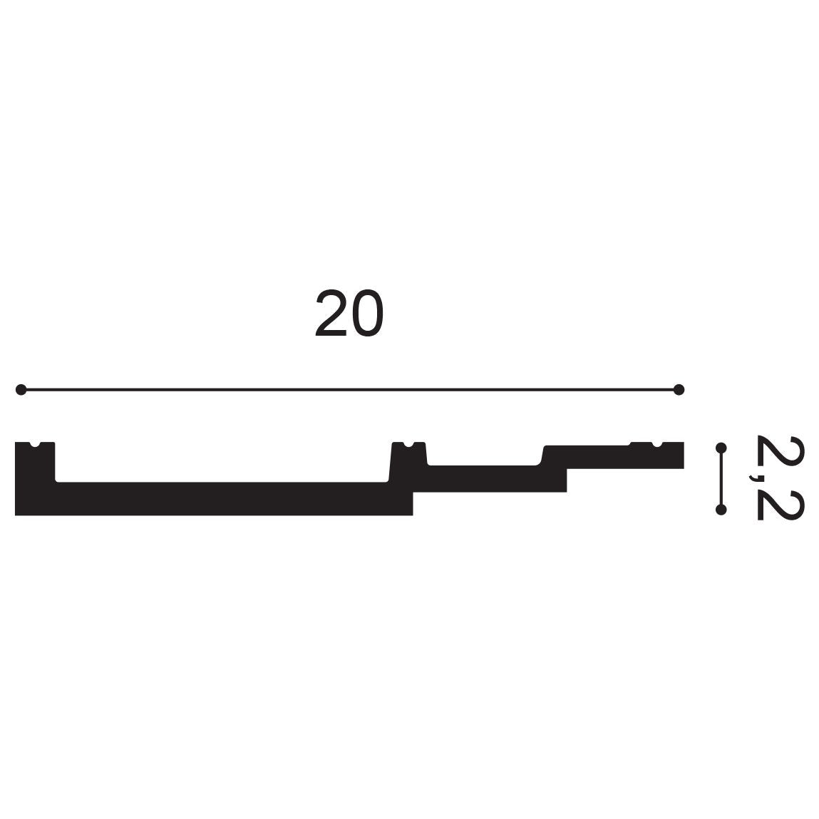 SX181- Skirting Board