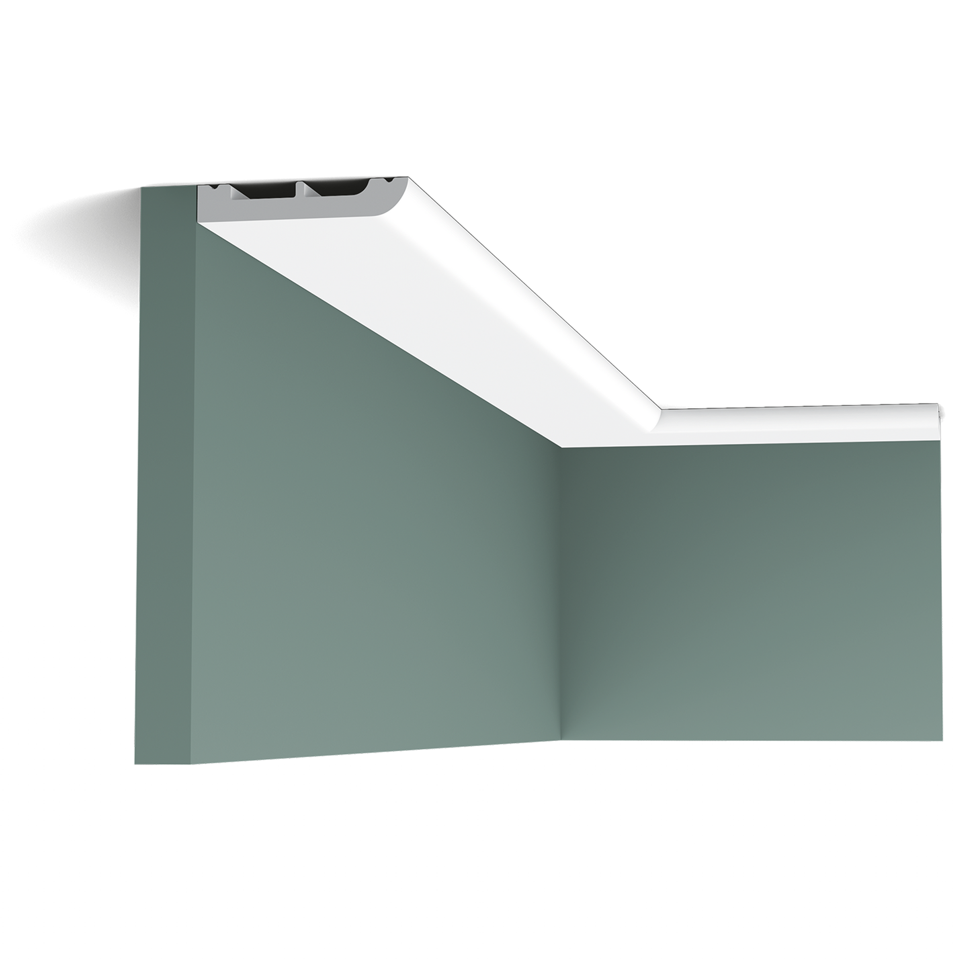 Orac Decor,Orac Decor- SX183F-Cornice Moulding Flex 200x1.3x7.5   (cm) £14.69 /m,Cornice Moulding