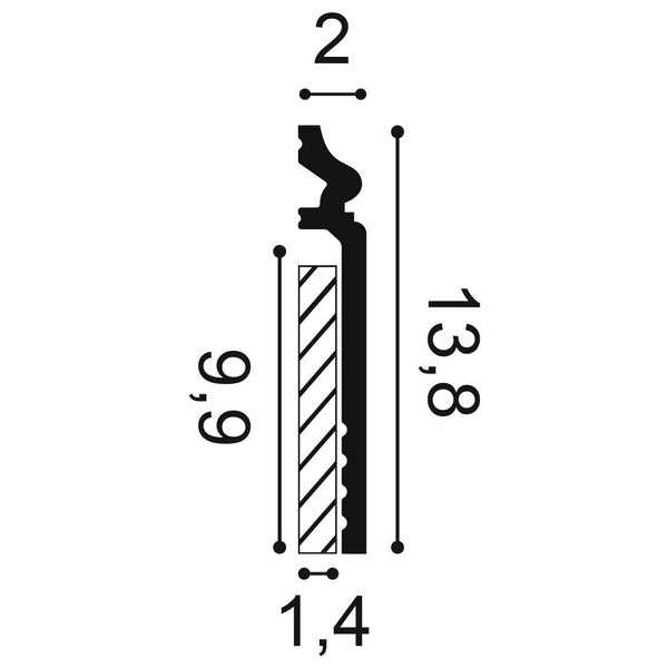 SX186- Skirting Board