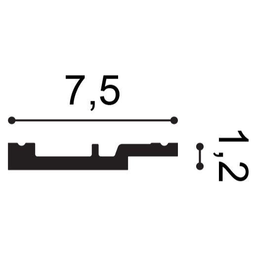SX187F- Flexible Skirting Board