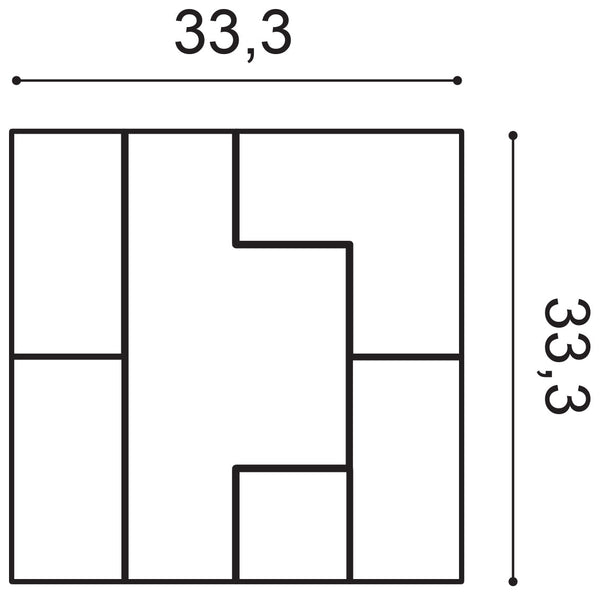 W130- 3D Wall Panel