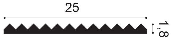 W108F- Flexible Decorative Element
