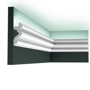 Orac Decor,Orac Decor- C324-Indirect Lighting Profile 200x3.4x8.3   (cm) £21.54 /m,Concealed Light Moulding